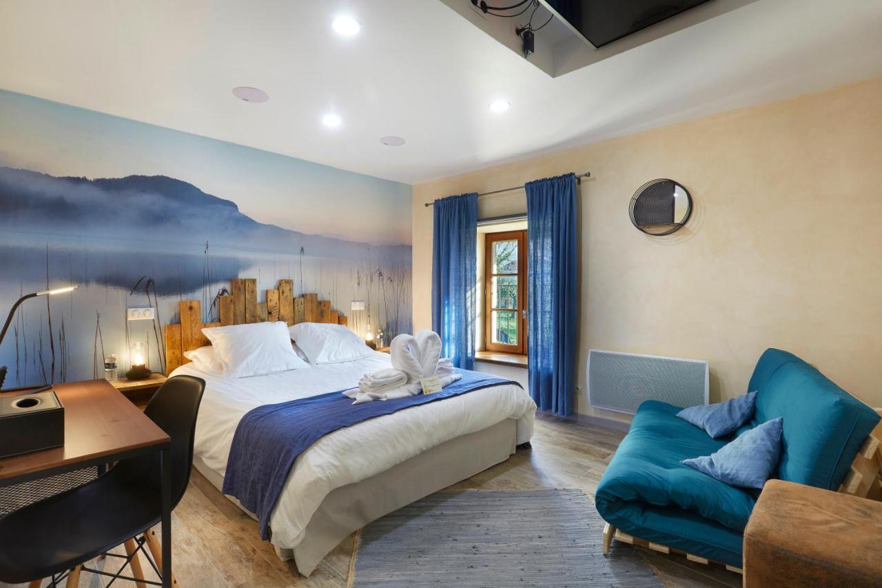 Domaine De Bersaillin Hotel Bagian luar foto