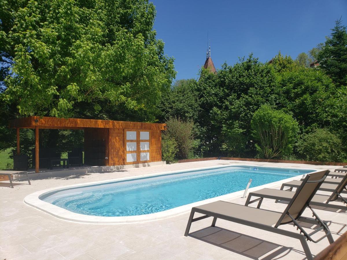 Domaine De Bersaillin Hotel Bagian luar foto